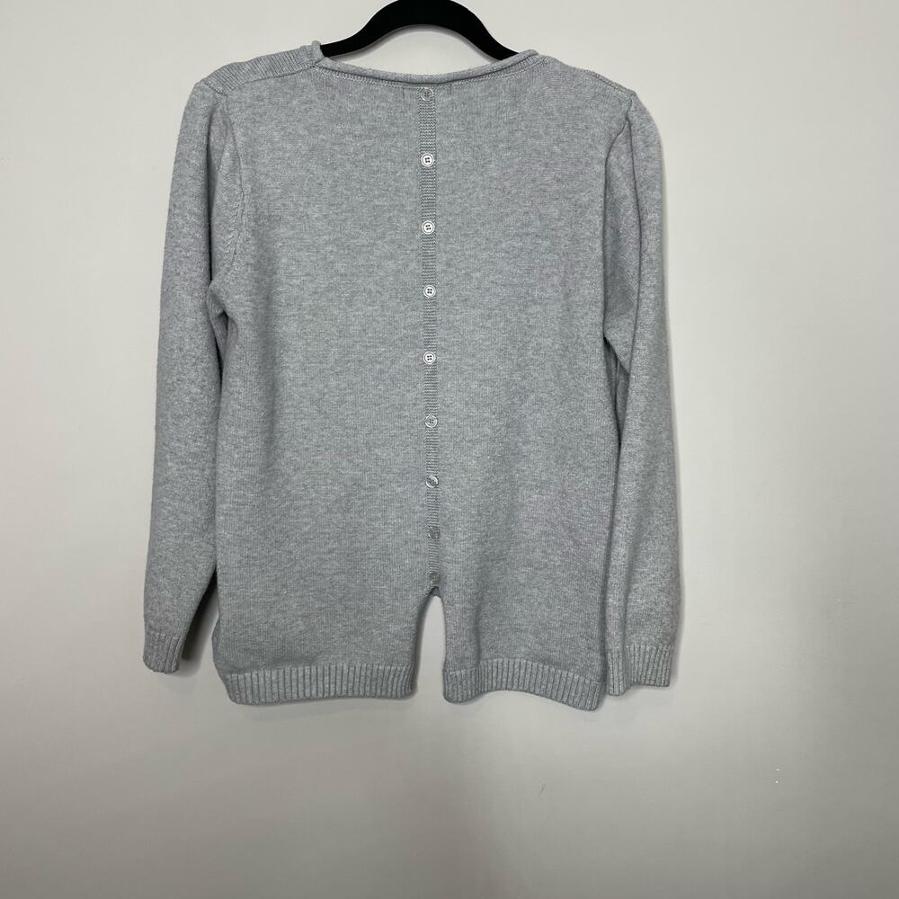 Violet Ruby Pullover Sweater Asymmetrical Hem Kni… - image 6